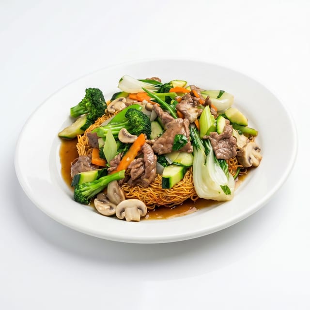 Double Pan-Fried Noodles.